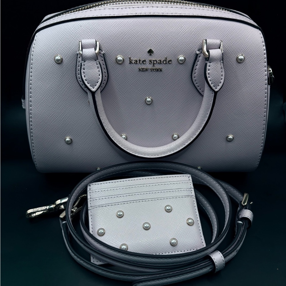 Kate Spade Lavender Satchel and Wallet Set